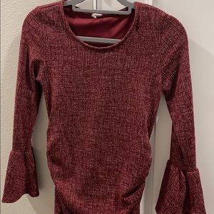 Pink Blush Maternity Dress